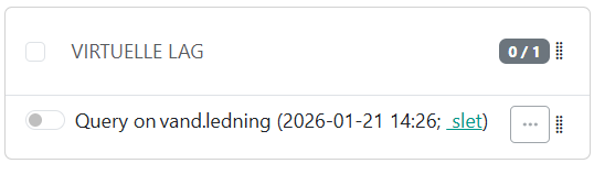Søge værktøj i Lag-menuen