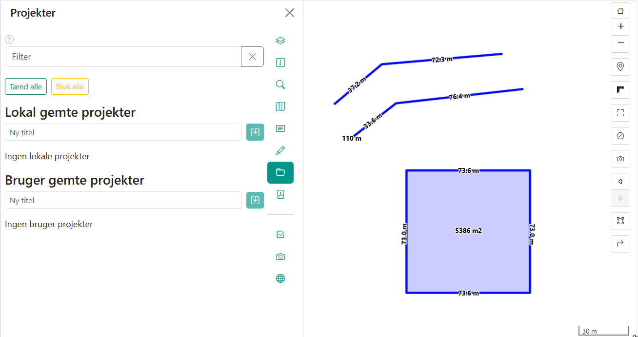 Opret projekt og tilføj tag