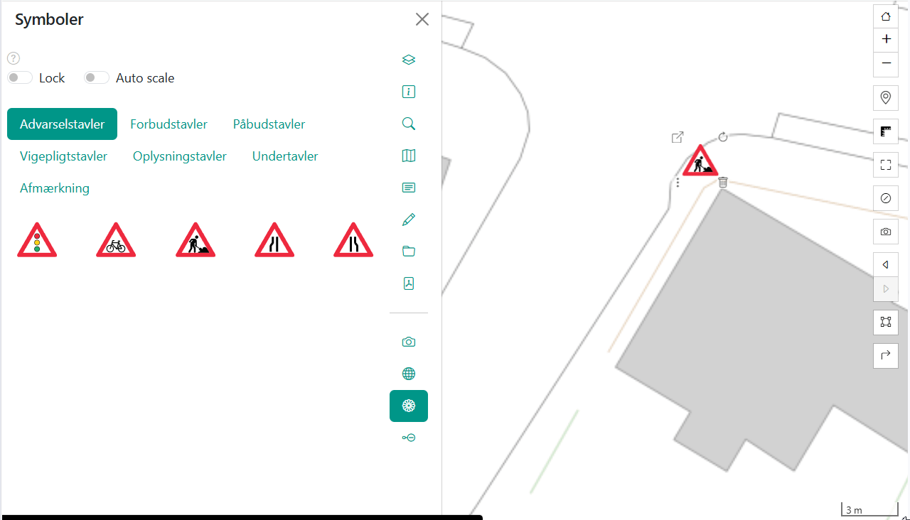 Rotation af symboler