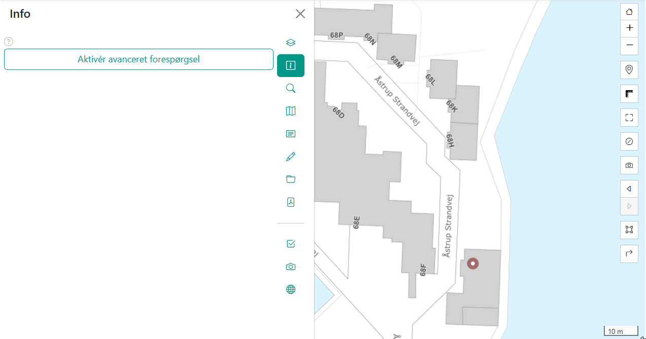 Søge værktøj i Lag-menuen